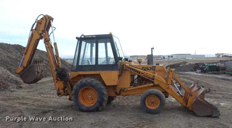 image for item DV9675 1979 Case 580C backhoe