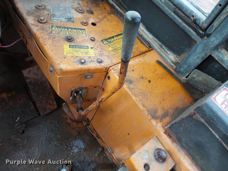 image for item DV9675 1979 Case 580C backhoe