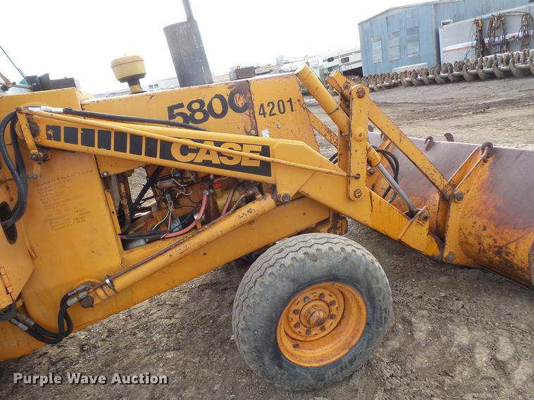 image for item DV9675 1979 Case 580C backhoe