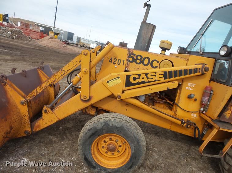 image for item DV9675 1979 Case 580C backhoe