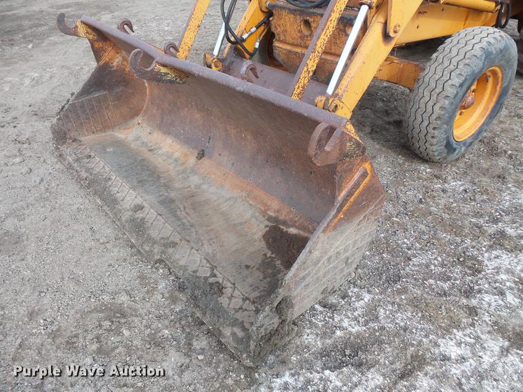 image for item DV9675 1979 Case 580C backhoe