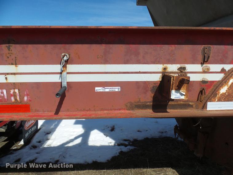 image for item DX9059 1985 Trail King PD2-443A bottom dump trailer