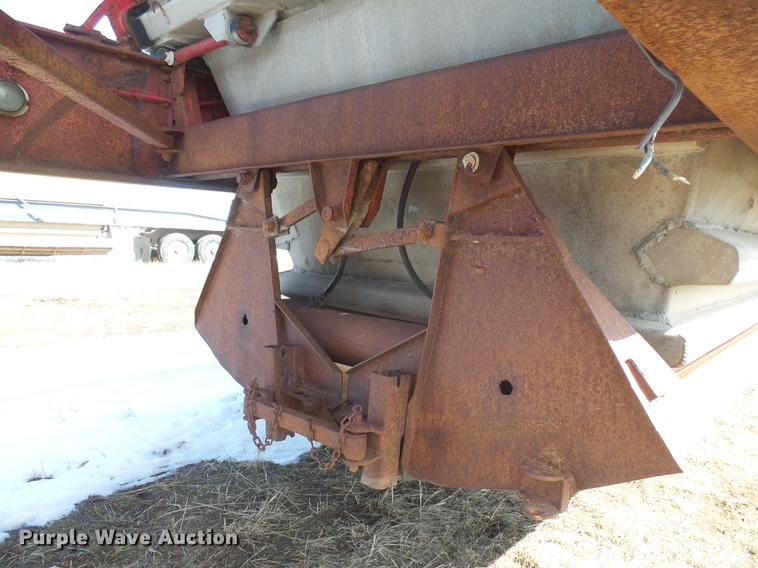 image for item DX9059 1985 Trail King PD2-443A bottom dump trailer