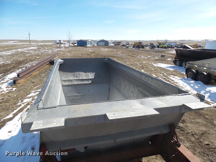 image for item DX9059 1985 Trail King PD2-443A bottom dump trailer