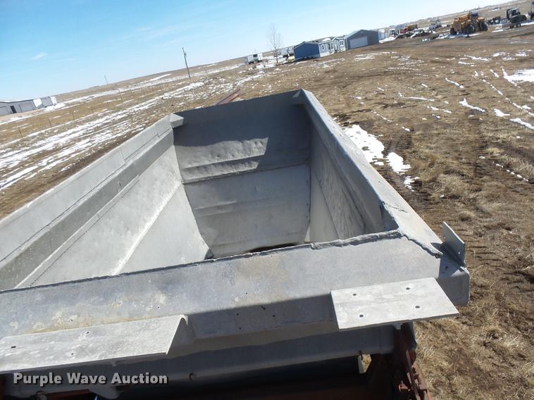 image for item DX9059 1985 Trail King PD2-443A bottom dump trailer