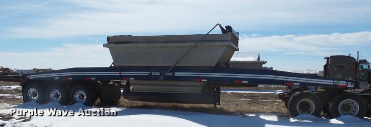 image for item DX9061 1985 Trail King PD60-4443 bottom dump trailer