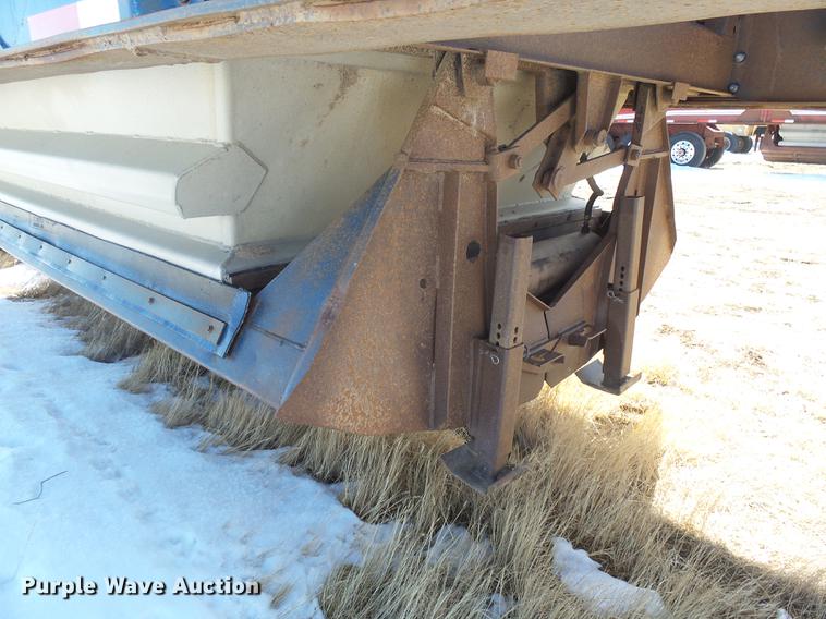 image for item DX9061 1985 Trail King PD60-4443 bottom dump trailer