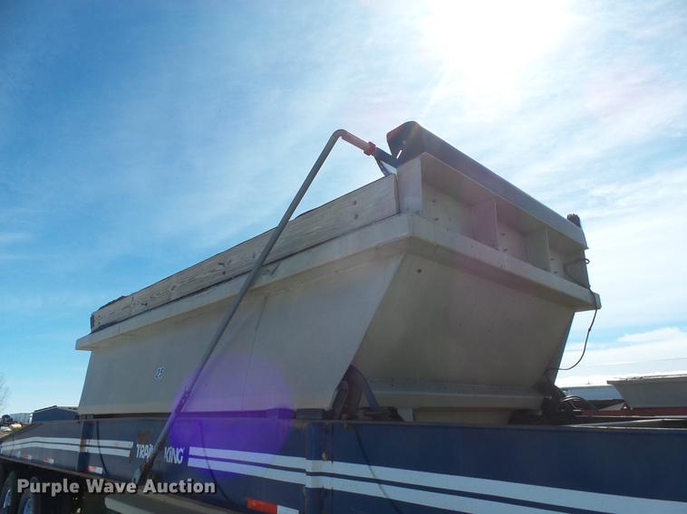 image for item DX9061 1985 Trail King PD60-4443 bottom dump trailer