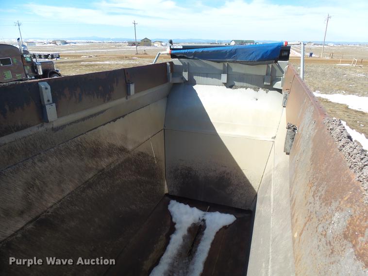 image for item DX9061 1985 Trail King PD60-4443 bottom dump trailer