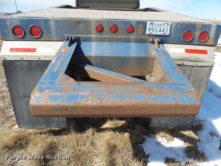 image for item DX9061 1985 Trail King PD60-4443 bottom dump trailer