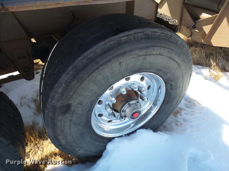 image for item DX9061 1985 Trail King PD60-4443 bottom dump trailer