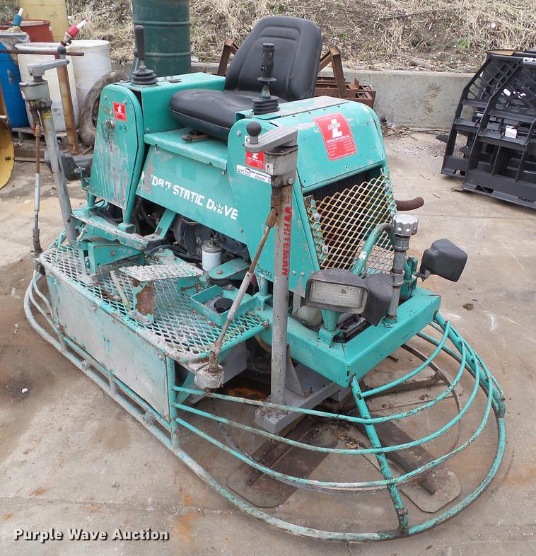 image for item DZ9229 1998 Whiteman HTH38KDTCSL trowel