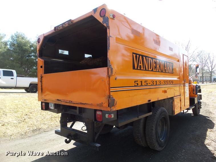 image for item DZ9278 1998 GMC C6500 chip bed truck