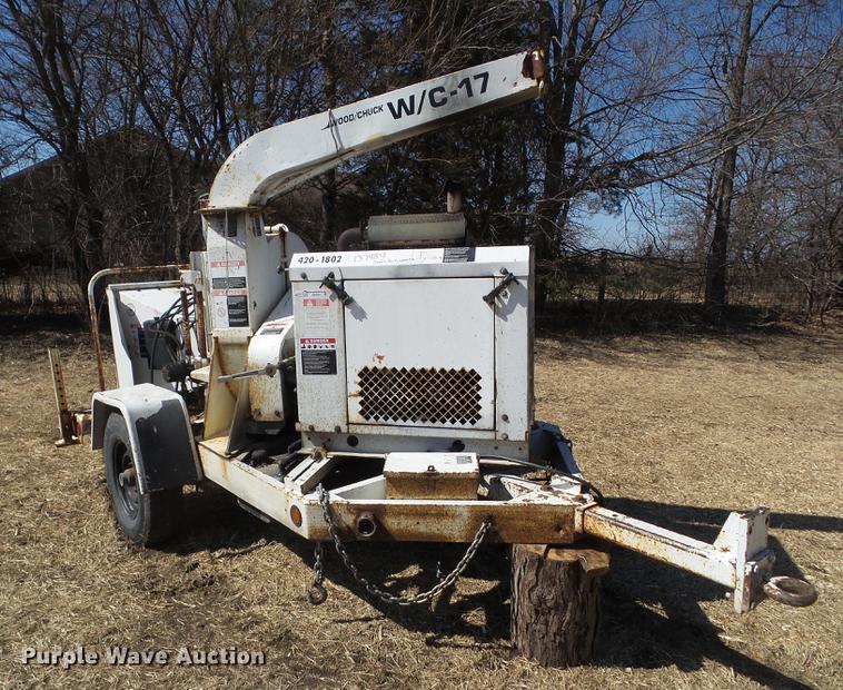 image for item DZ9279 2002 Wood Chuck W/C-17 wood chipper