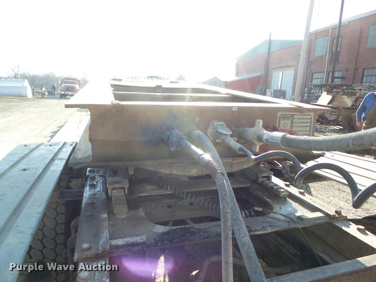 image for item EI9775 1986 Trail King TK1550 low boy equipment trailer