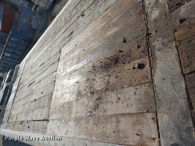 image for item EI9775 1986 Trail King TK1550 low boy equipment trailer