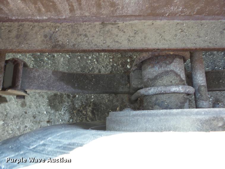 image for item EI9775 1986 Trail King TK1550 low boy equipment trailer