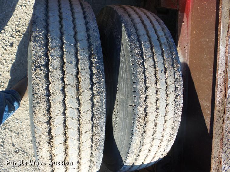 image for item EI9775 1986 Trail King TK1550 low boy equipment trailer