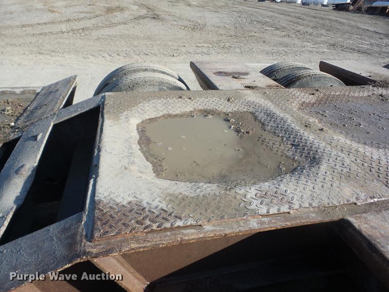 image for item EI9775 1986 Trail King TK1550 low boy equipment trailer