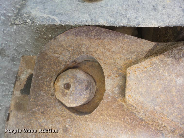 image for item EI9775 1986 Trail King TK1550 low boy equipment trailer