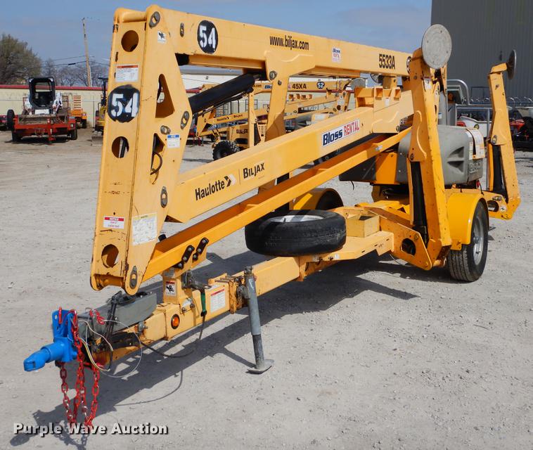 image for item EJ9809 2010 Bil-Jax 5533A boom lift