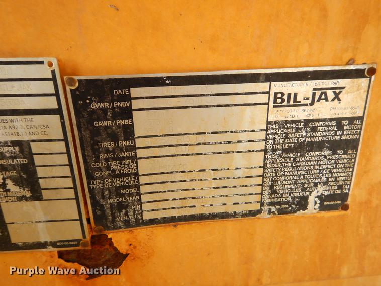 image for item EJ9809 2010 Bil-Jax 5533A boom lift