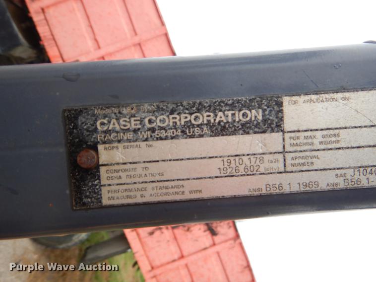 image for item EJ9878 1997 Case 586E forklift