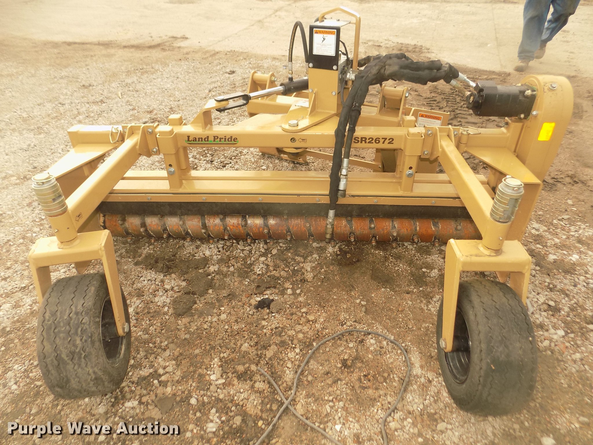 Land Pride SR2672 powered rake in Kearney, NE Item DO9018 sold