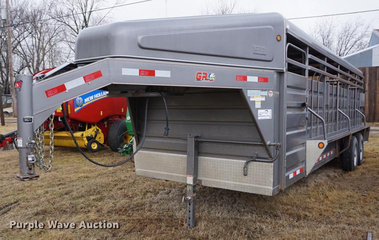 image for item DB0466 2011 Grupo livestock trailer