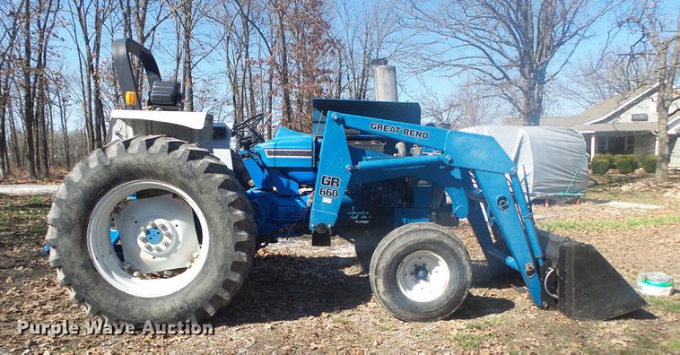 image for item DB7252 1988 Ford 6610 tractor