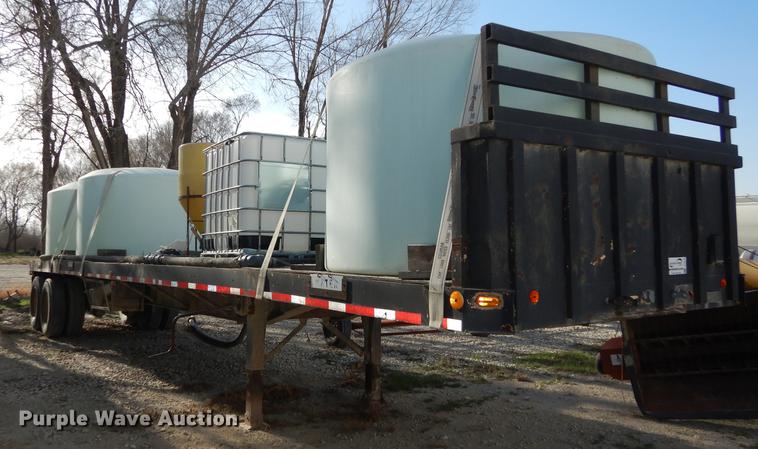 image for item DC0434 1984 Great Dane GP-42 flatbed trailer