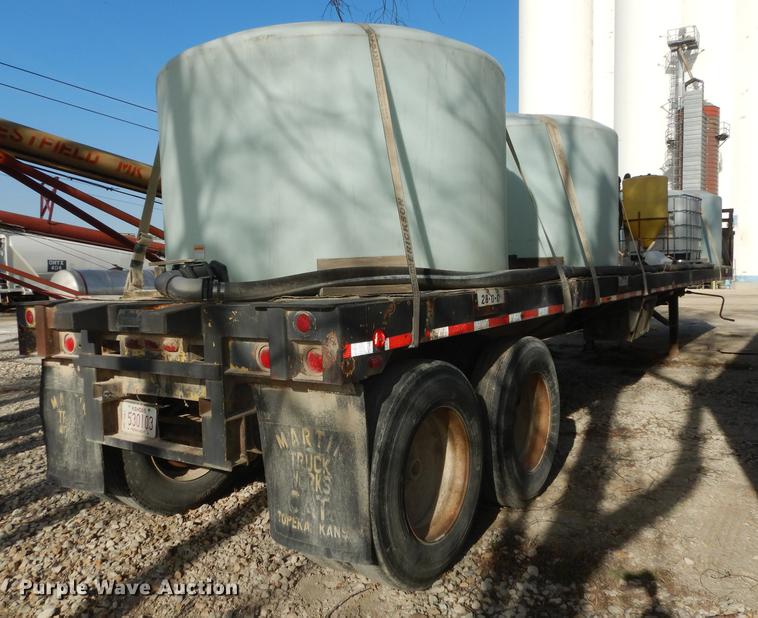 image for item DC0434 1984 Great Dane GP-42 flatbed trailer