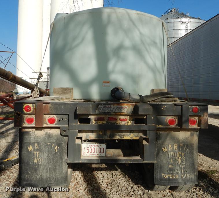 image for item DC0434 1984 Great Dane GP-42 flatbed trailer