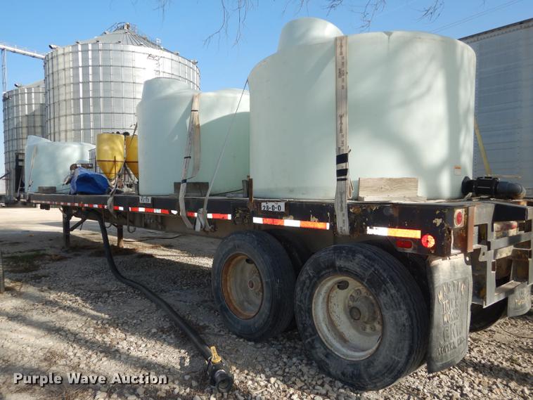 image for item DC0434 1984 Great Dane GP-42 flatbed trailer