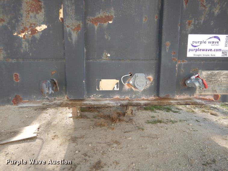 image for item DC0434 1984 Great Dane GP-42 flatbed trailer