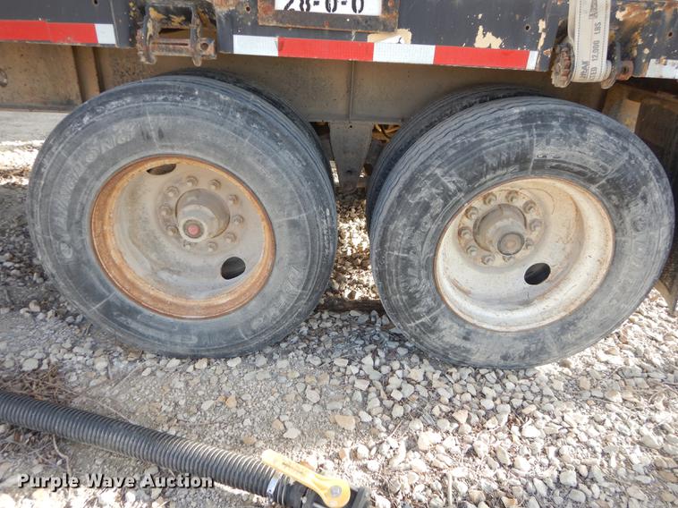 image for item DC0434 1984 Great Dane GP-42 flatbed trailer