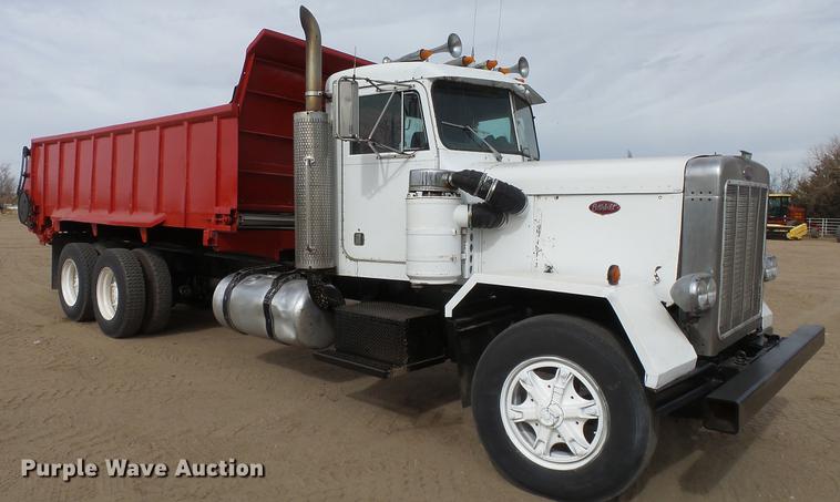 image for item DC0640 1980 Peterbilt 353S23 manure spreader truck