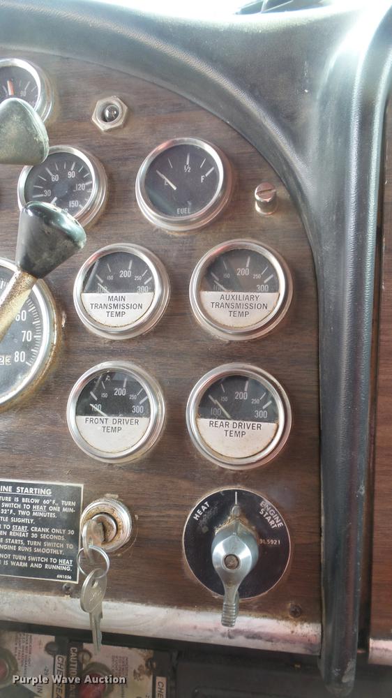 image for item DC0640 1980 Peterbilt 353S23 manure spreader truck