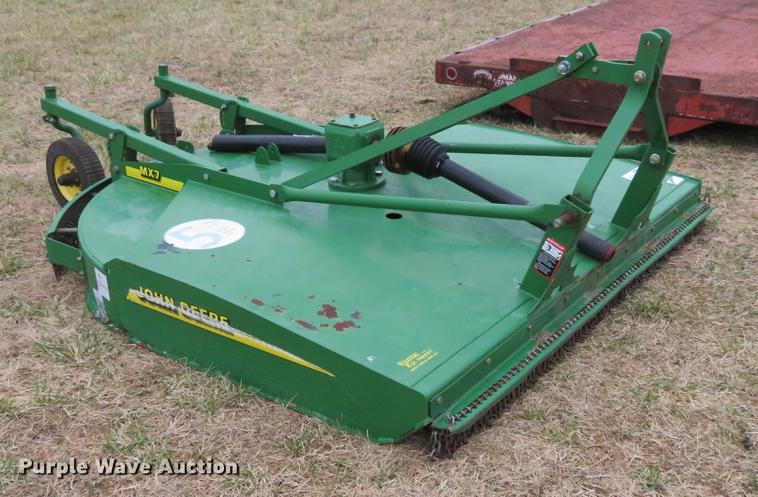 image for item DC0934 John Deere MX7 rotary mower