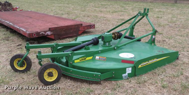 image for item DC0934 John Deere MX7 rotary mower