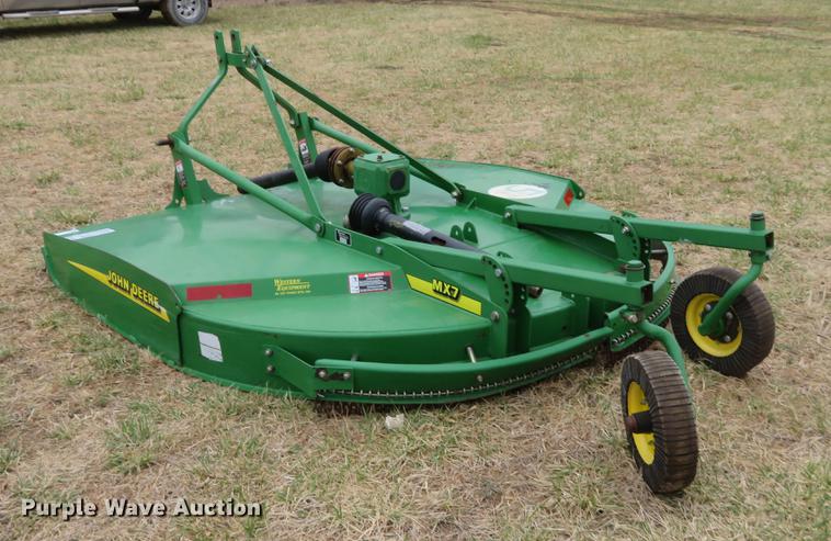 image for item DC0934 John Deere MX7 rotary mower