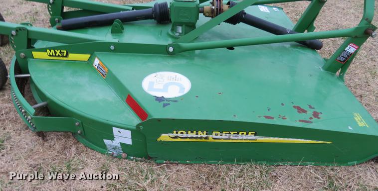 image for item DC0934 John Deere MX7 rotary mower