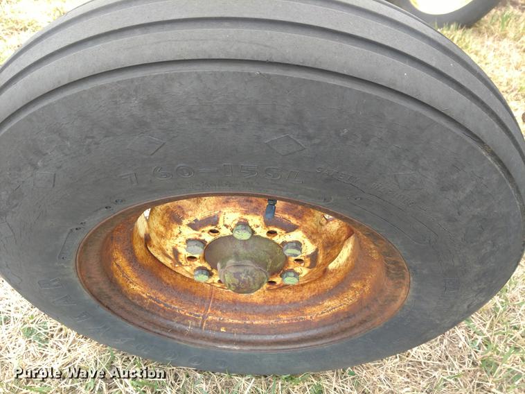 image for item DC0960 John Deere A3100 six bottom plow