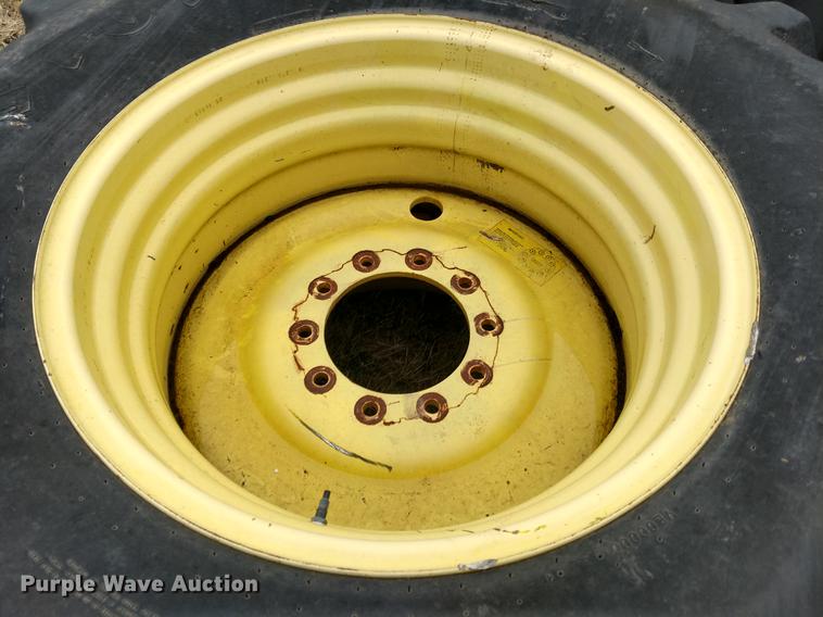 image for item DC0961 (2) 30.5-32 tires and wheels