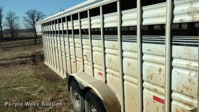 image for item DC0969 1998 Titan livestock trailer