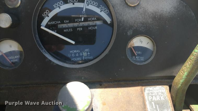 image for item DC0975 1965 John Deere 4020 tractor