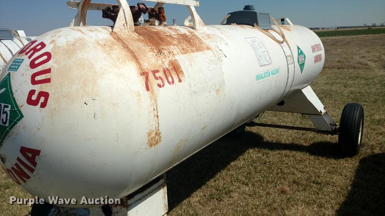 image for item DC0977 (3) anhydrous ammonia tanks