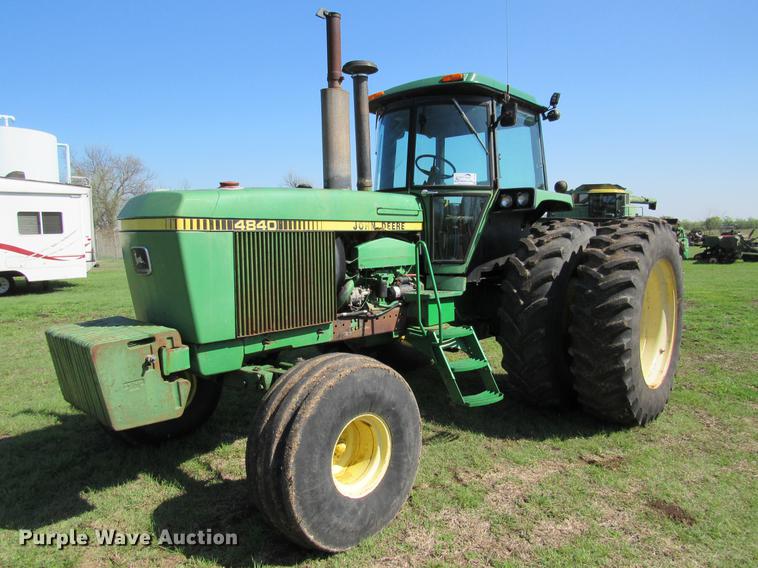 image for item DC2180 1981 John Deere 4840 tractor