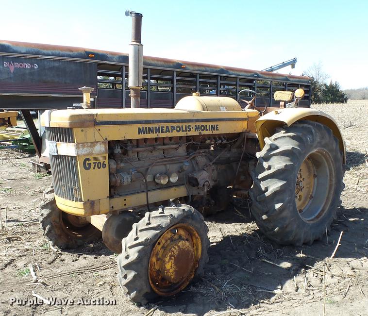 image for item DC3136 Minneapolis Moline G706 MFWD tractor