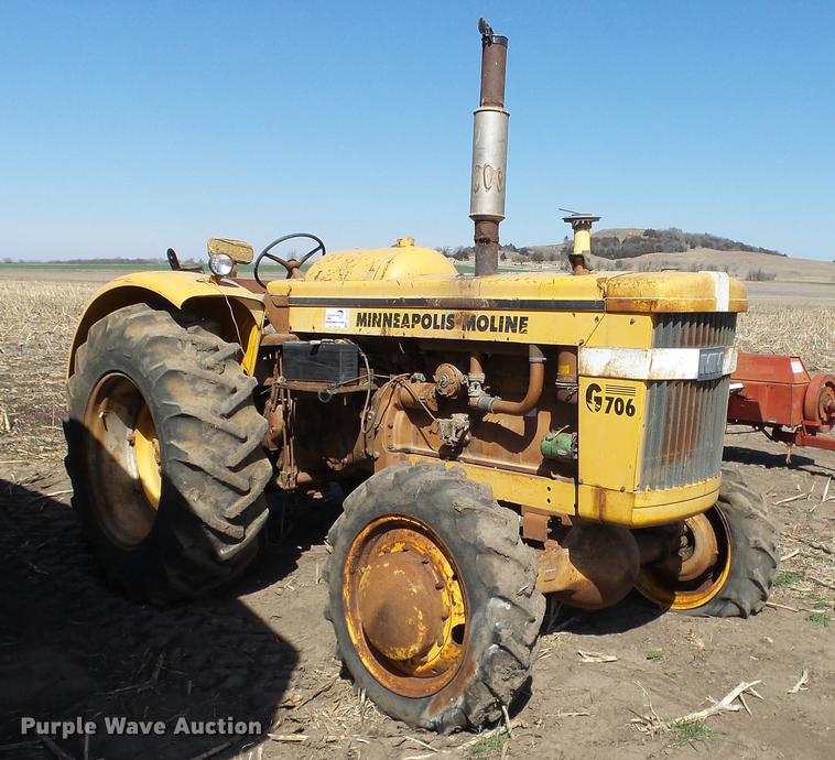 image for item DC3136 Minneapolis Moline G706 MFWD tractor
